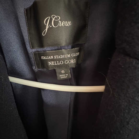 J. Crew, Size 6, navy and white wool coat as seen on Meghan Markle - Picture 4 of 4